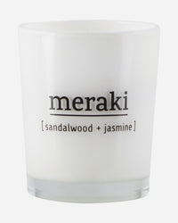 DUFTKERZE, SANDALWOOD+ JASMINE