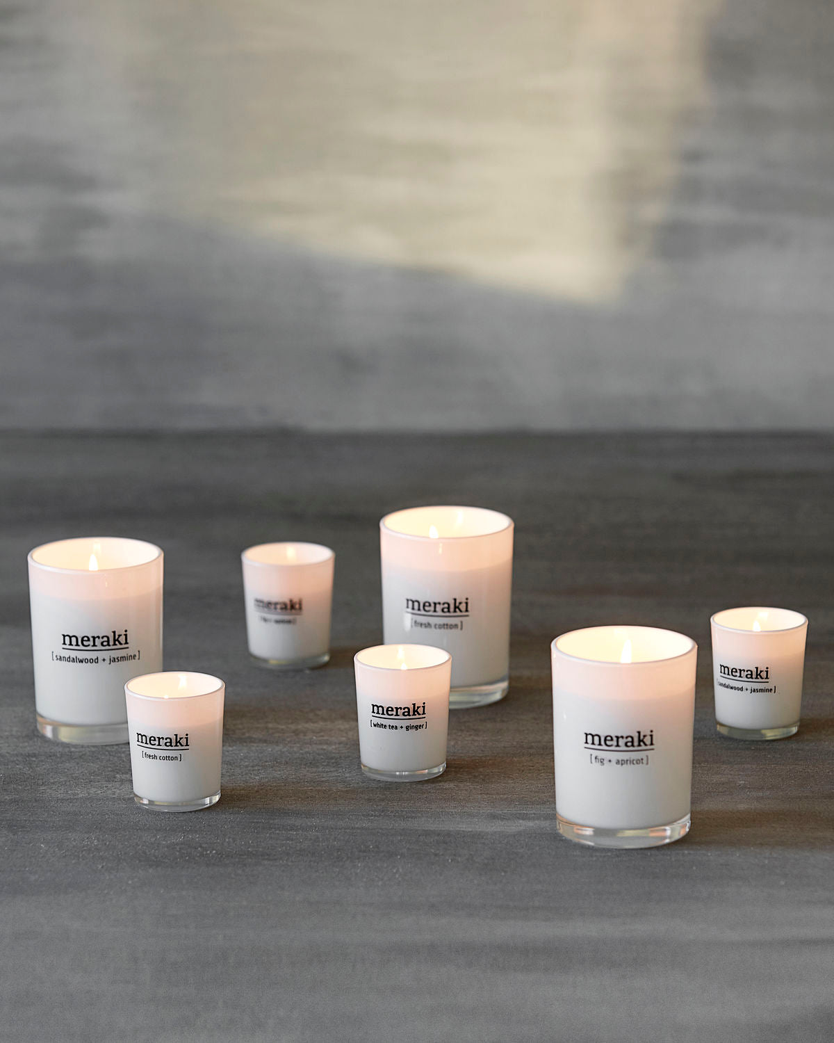 DUFTKERZE, SANDALWOOD+ JASMINE