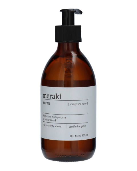 BODY OIL, ORANGE AND HERBS 300ML
