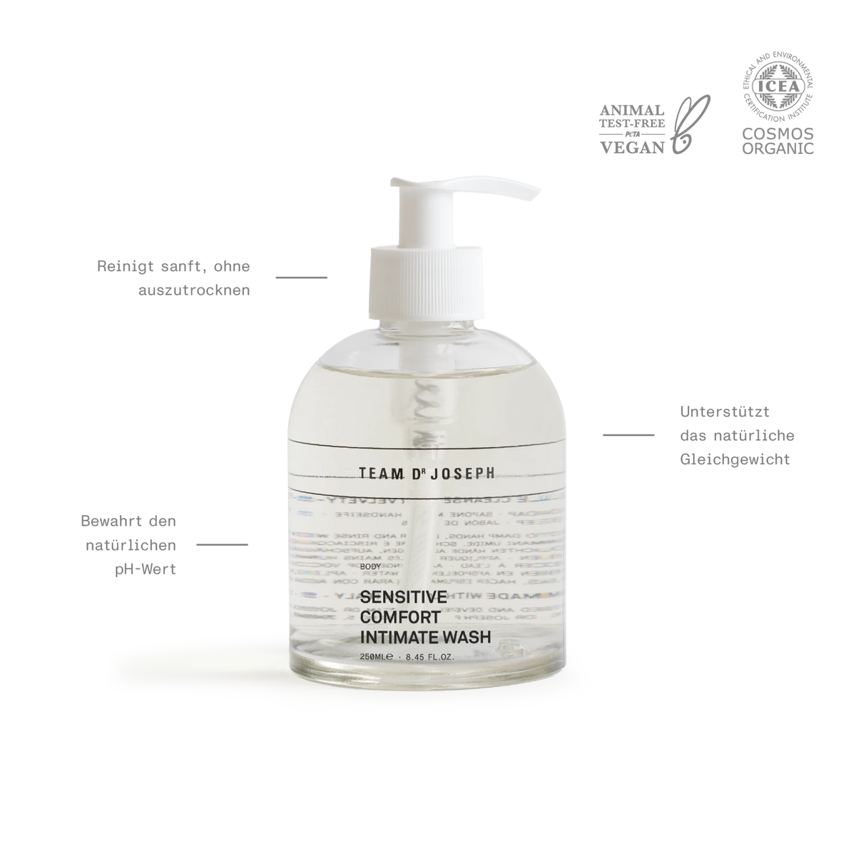 SENSITIVE COMFORT INTIMATE WASH 250ML