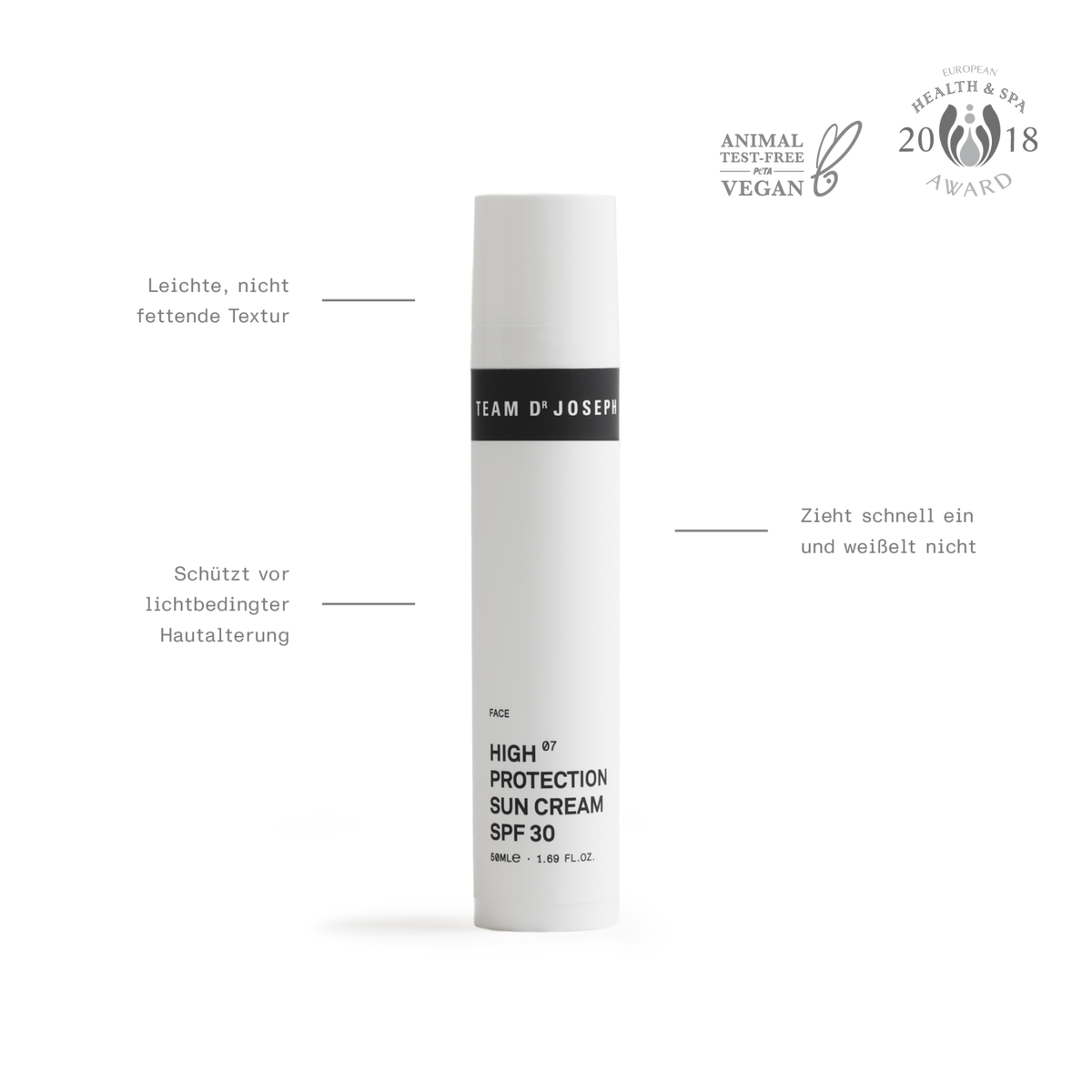 HIGH PROTECTION SUN CREAM SPF30 50ML