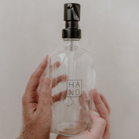 SEIFENSPENDER HAND TRANSPARENT 500ML